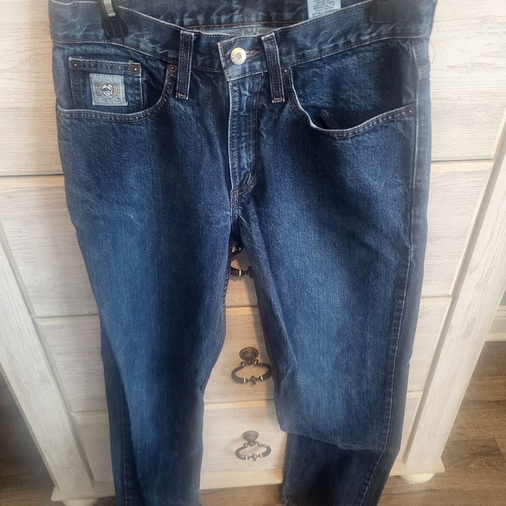 Cinch Men's Straight Jeans - Dark Blue